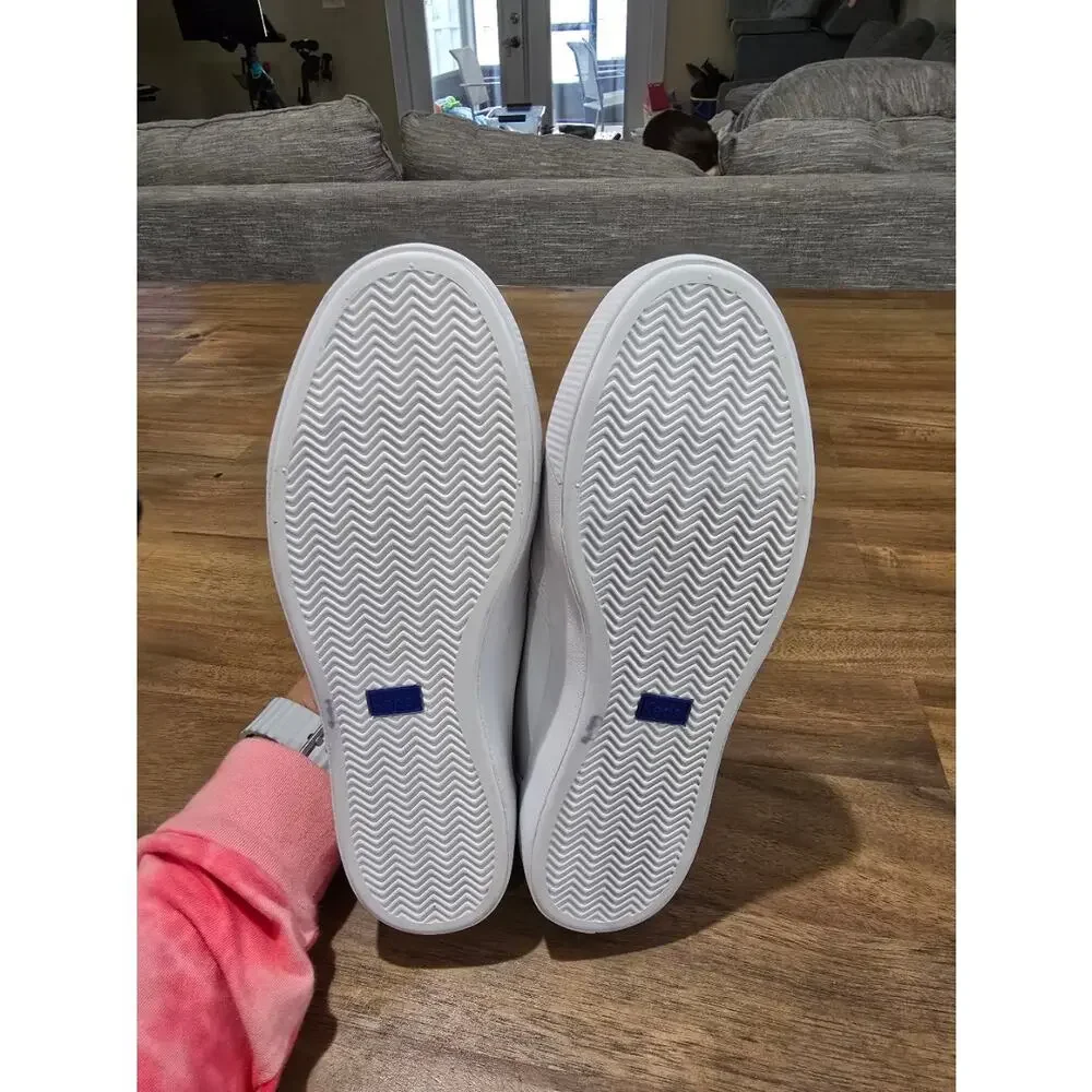 Keds Women's Pursuit Slip-On Leather Sneaker Size 8.5 W